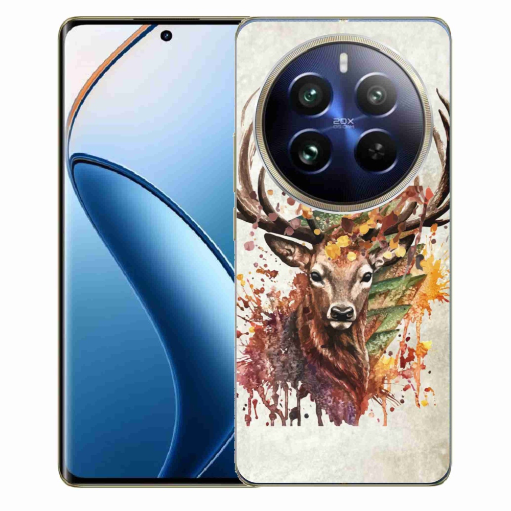 Gél tok mmCase a Realme 12 Pro 5G/12 Pro+ 5G számára - szarvas 1