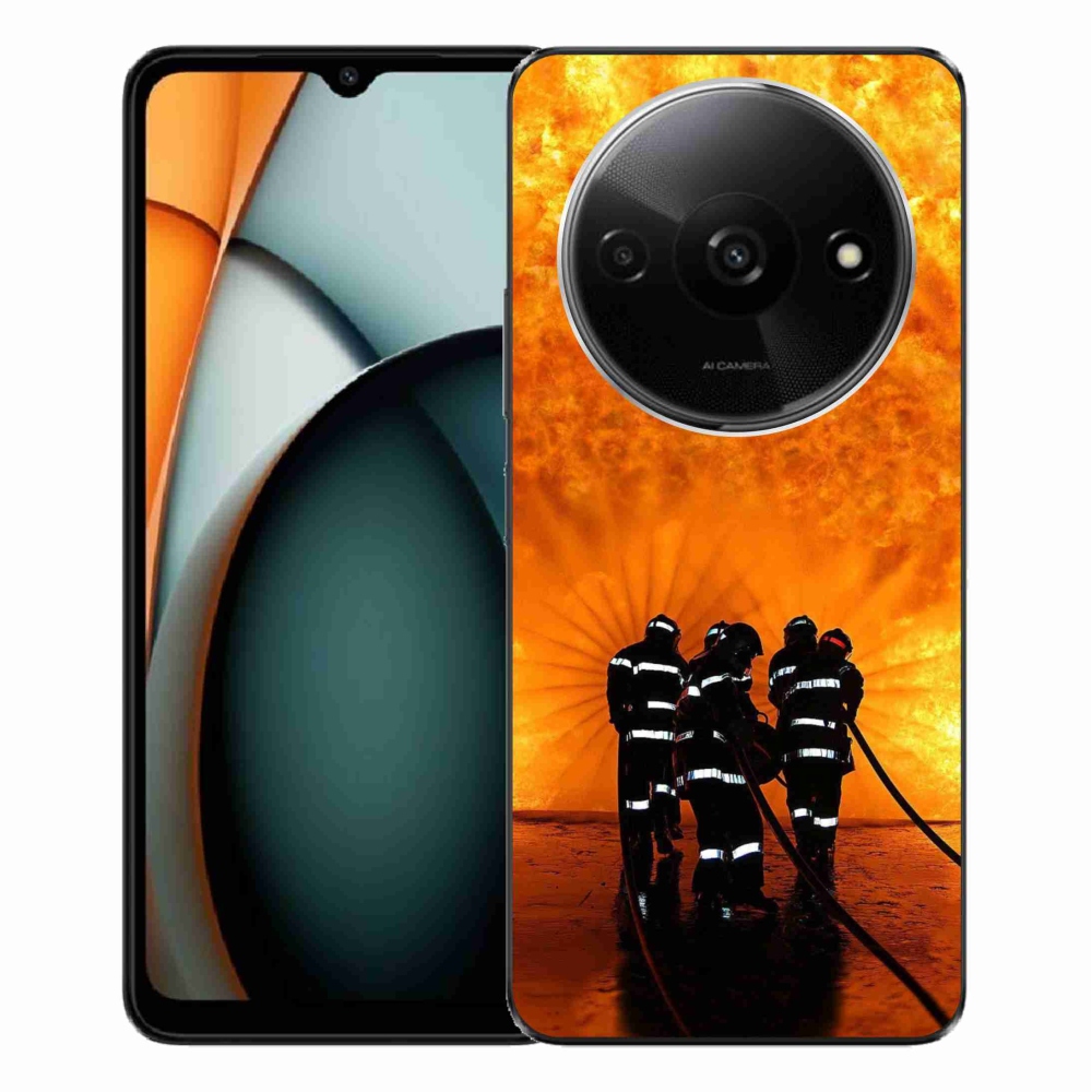 Gél borítás mmCase a Xiaomi Redmi A3-hoz - tűz