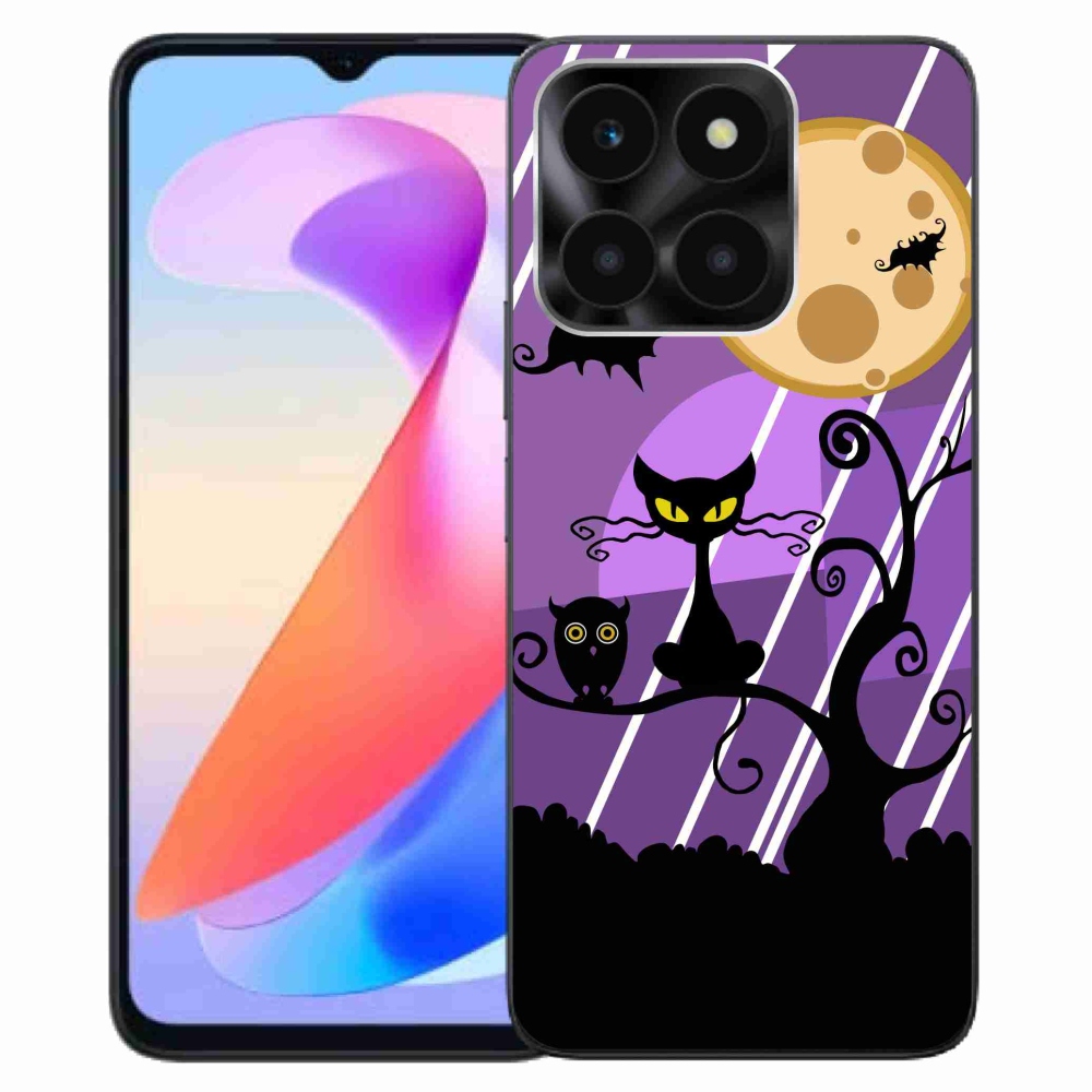 Gél borítás mmCase a Honor X6a számára - halloween