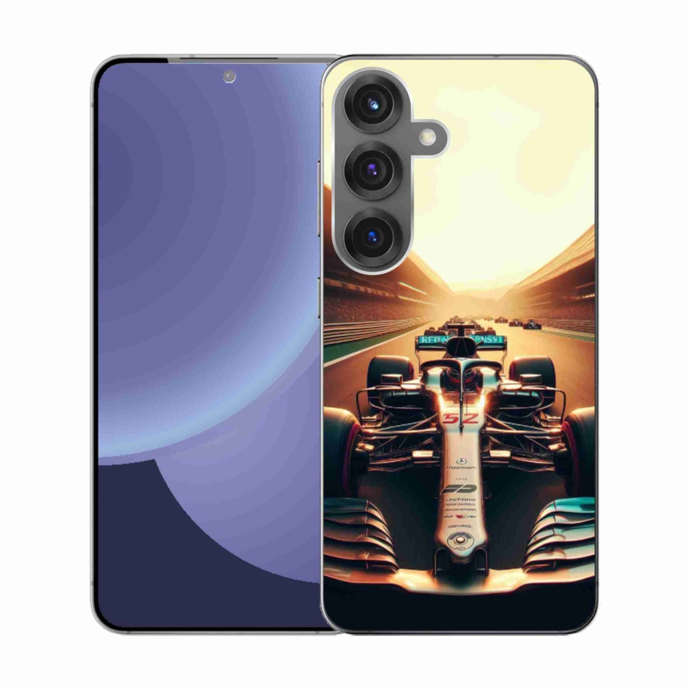 Zselés borítás mmCase Samsung Galaxy S25 készülékhez - formula 1