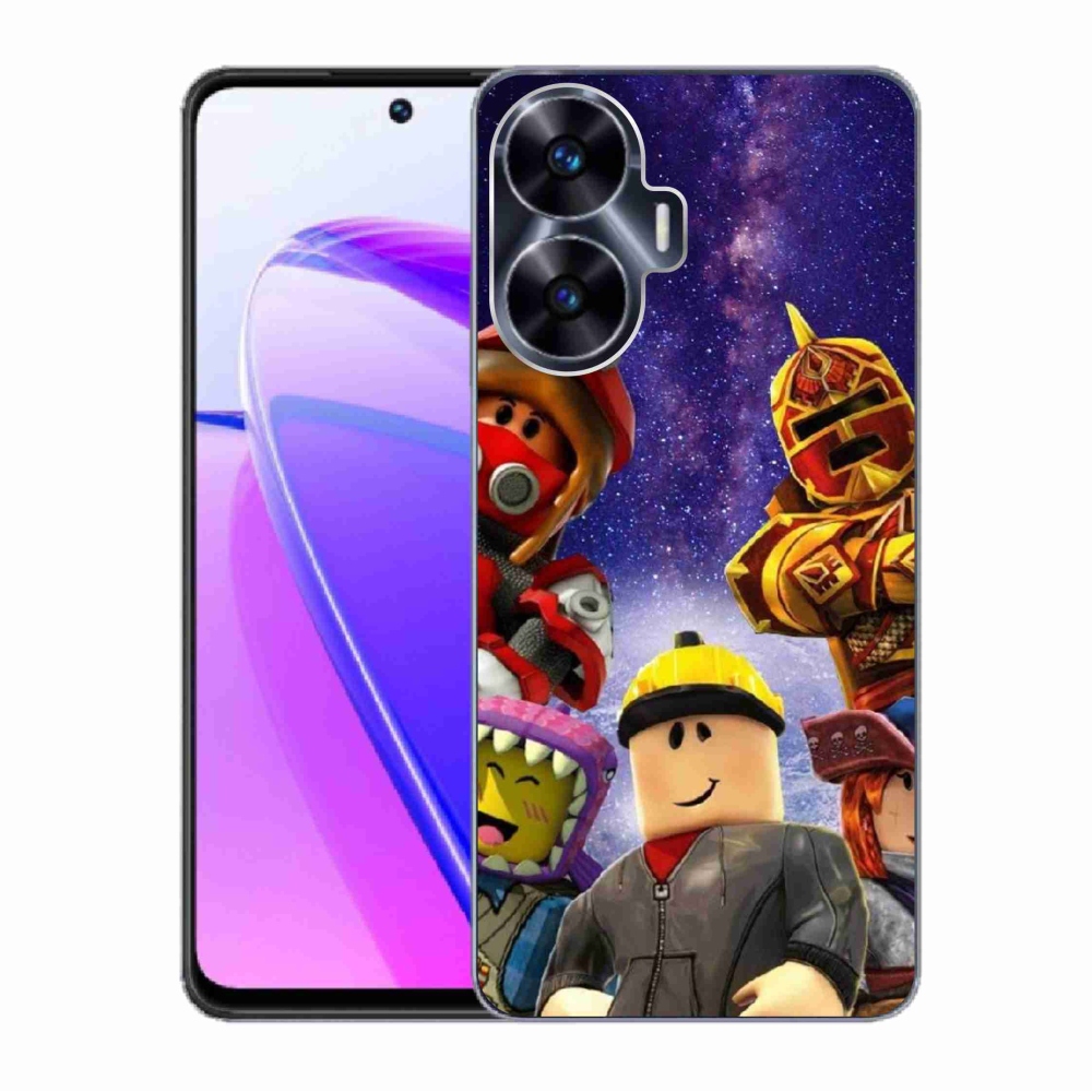 Gél borítás mmCase a Realme C55 készülékhez - roblox 3