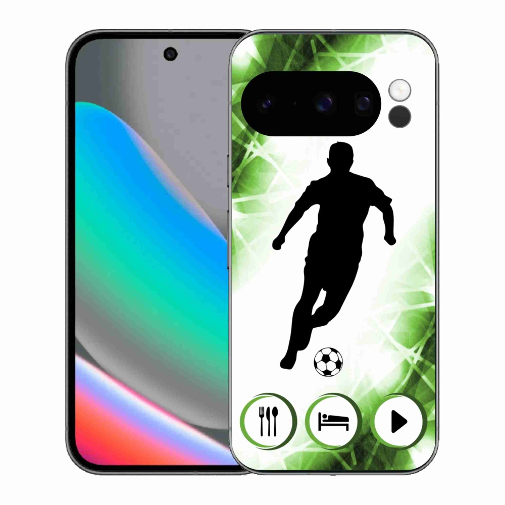 Gél borítás mmCase a Google Pixel 10 Pro számára - focista