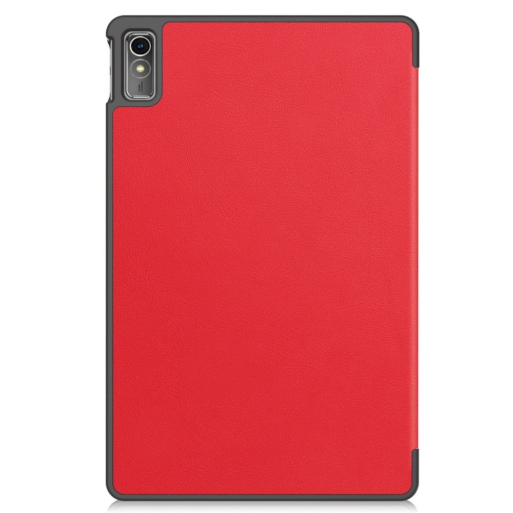 Ügyes záró tok Lenovo Tab M10 5G-hez - piros