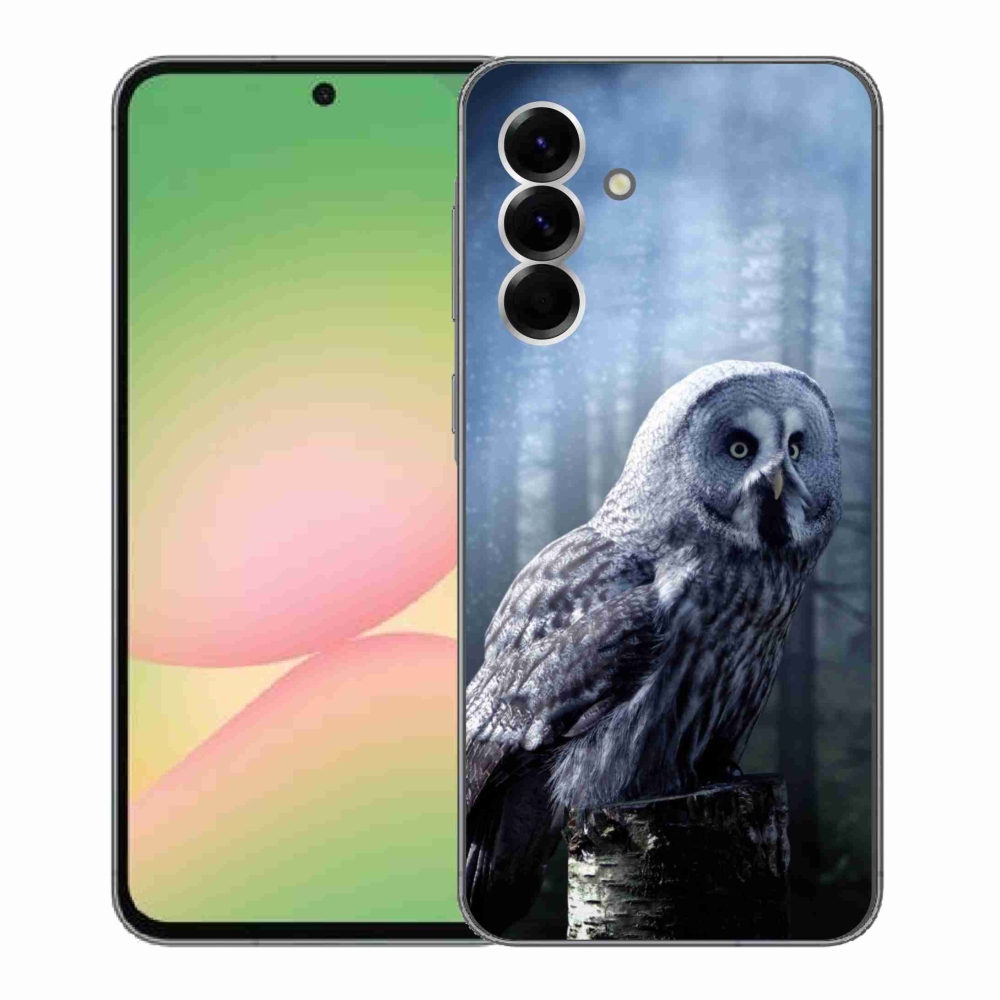 Gél védőhuzat mmCase Samsung Galaxy A56 5G - bagoly