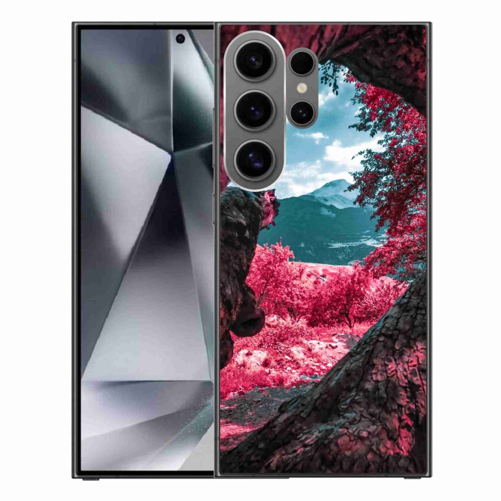 Zselés borítás mmCase Samsung Galaxy S24 Ultra készülékhez - hegyi kilátás