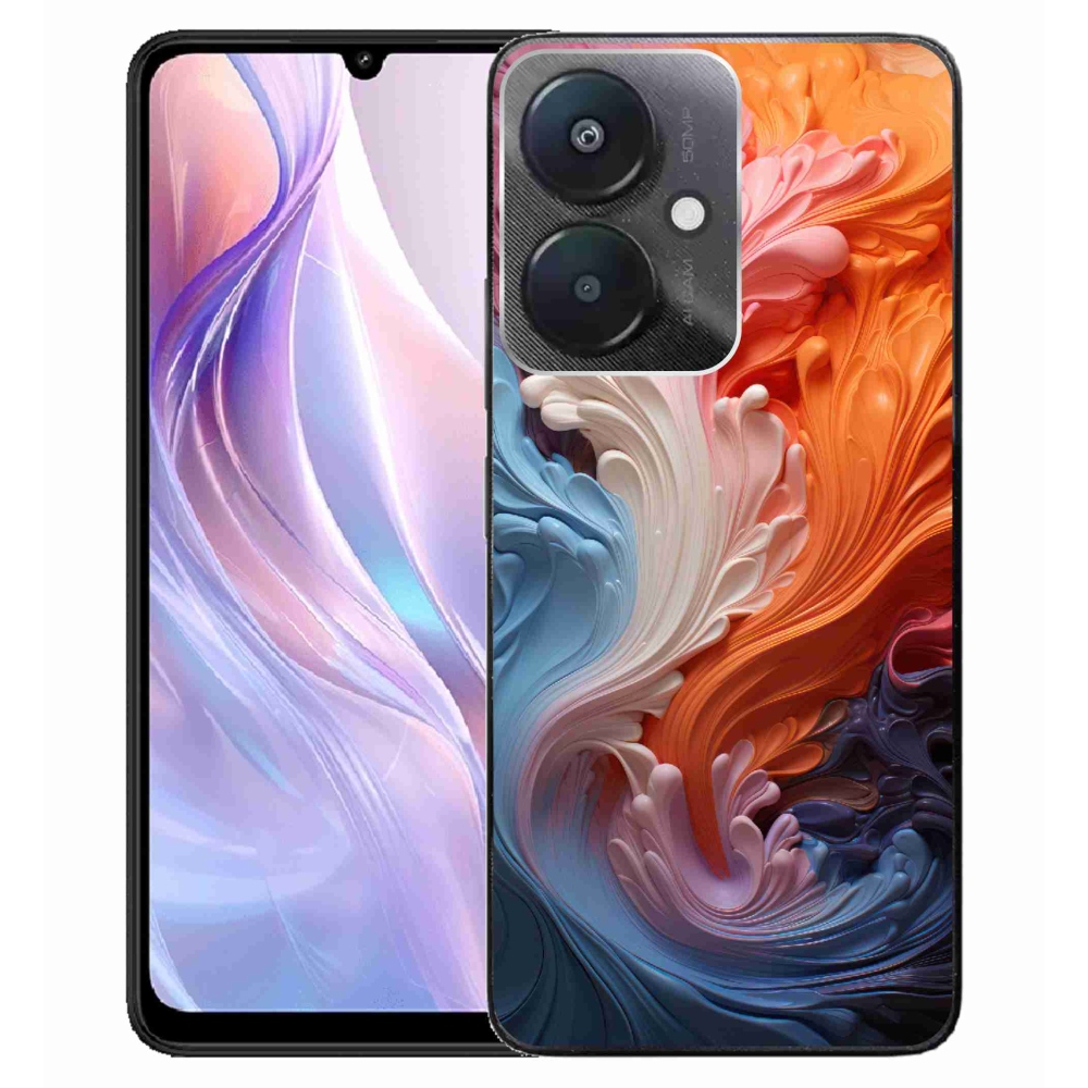 Gél borítás mmCase a Xiaomi Redmi 13C 5G számára - absztrakt motívum 8