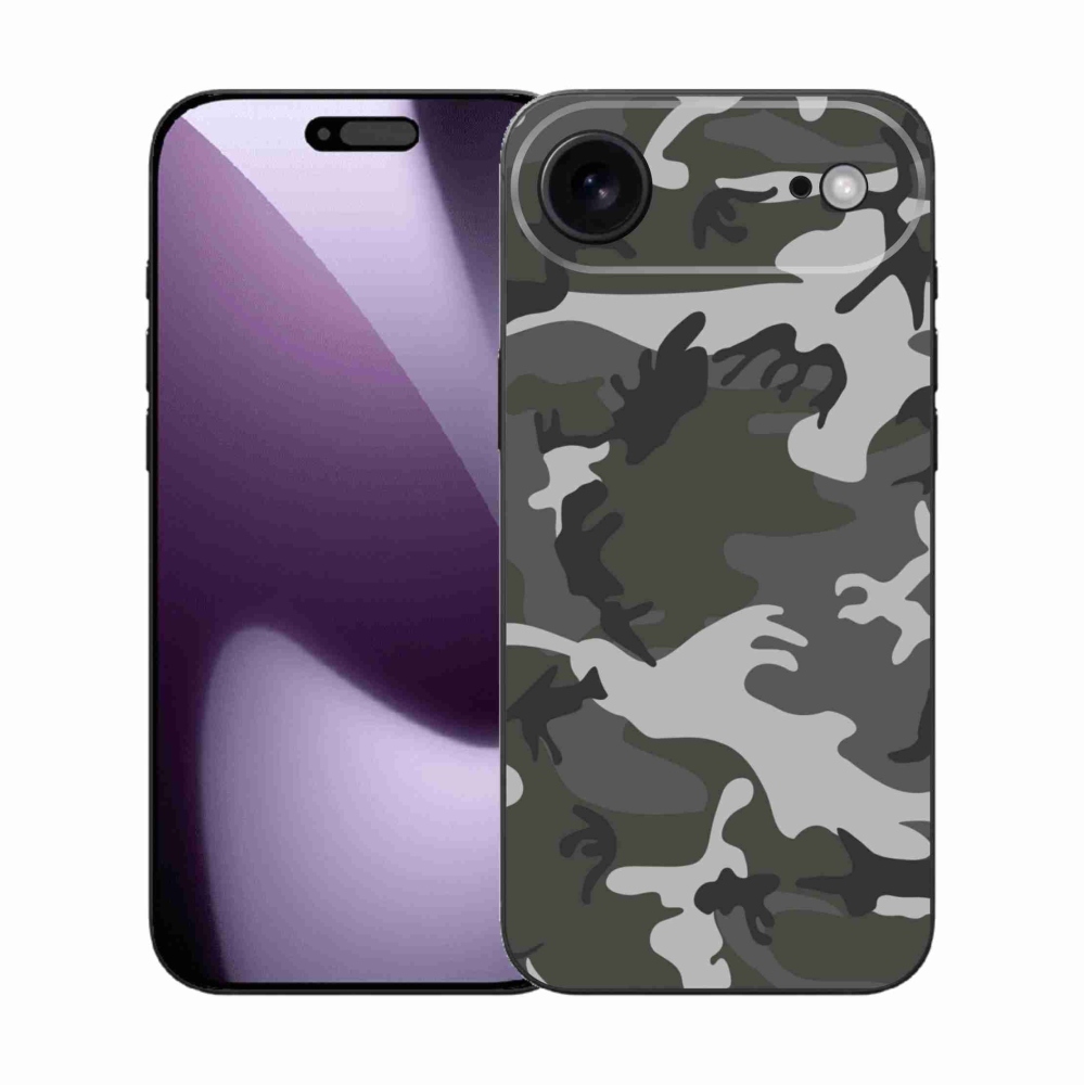 Zselés borítás mmCase iPhone 17 Air készülékhez - terepszínű minta