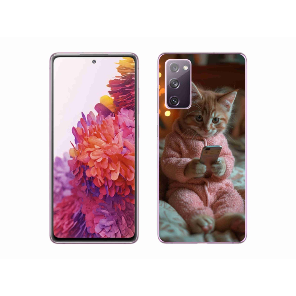 Zselés borítás mmCase Samsung Galaxy S20 FE - baba mobillal