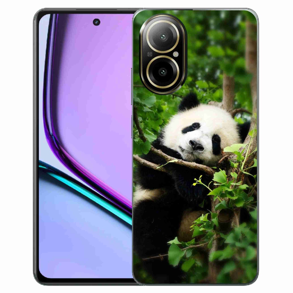 Gél borítás mmCase a Realme C67 készülékhez - panda