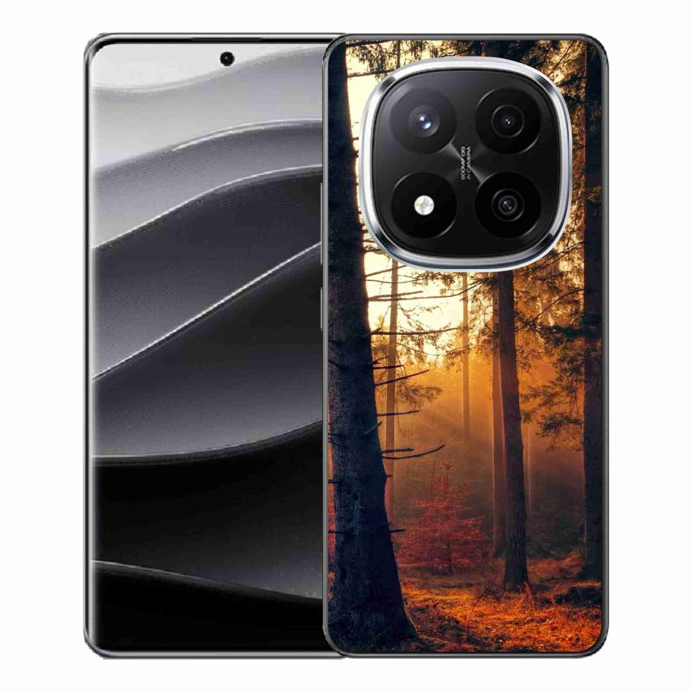 Gél borítás mmCase a Xiaomi Redmi Note 14 Pro+ 5G - erdőhöz