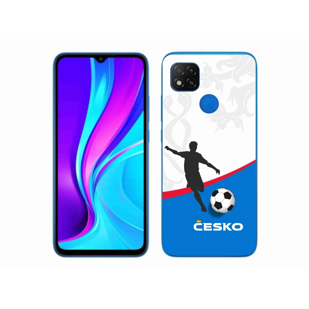 Gél borítás mmCase a Xiaomi Redmi 9C-hez - futball Csehország 1