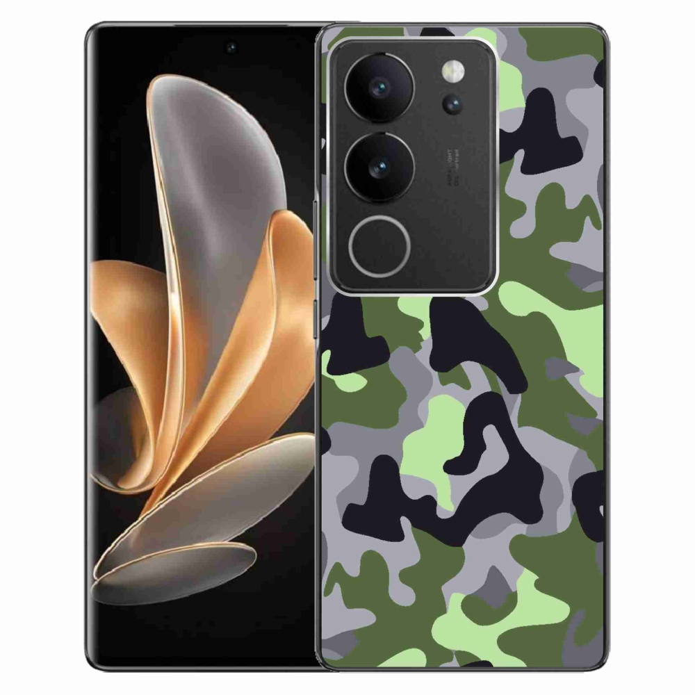 Gél borítás mmCase a Vivo V29 5G-hez - álcázó minta 7