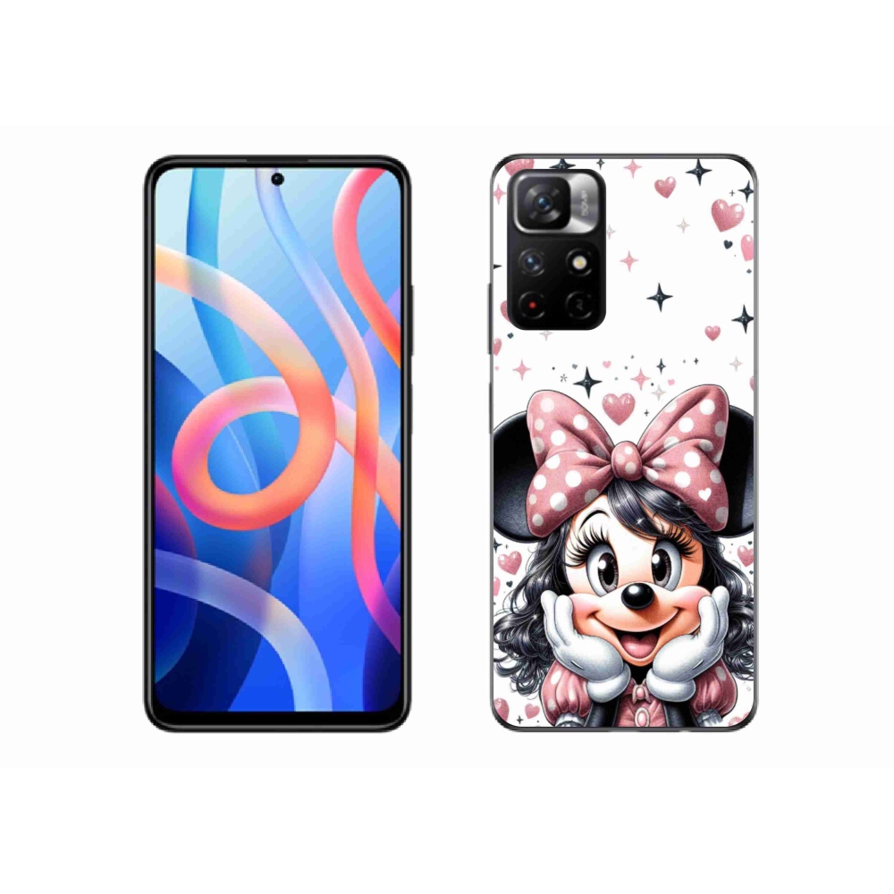 Gél borítás mmCase a Xiaomi Redmi Note 11S 5G-hez - minnie