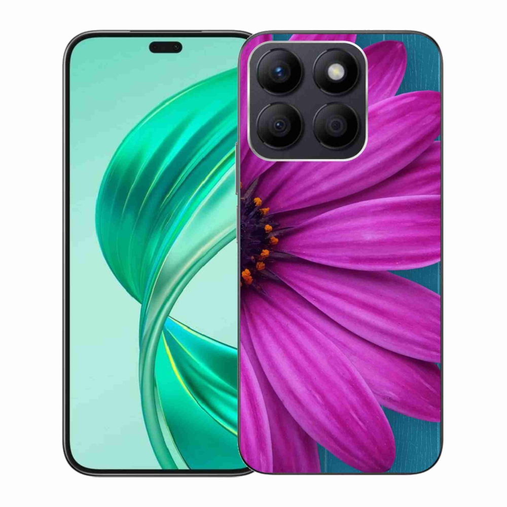 Gél tok mmCase a Honor X8b készülékhez - lila margaréta