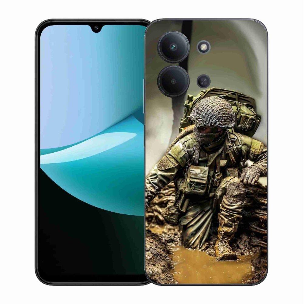 Gél borítás mmCase for Xiaomi Redmi 15C 4G (171mm)/Poco C85 4G (171mm) - katonás