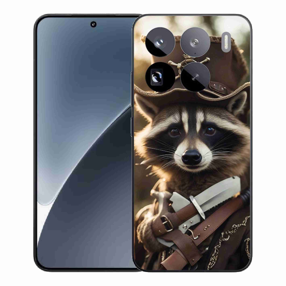 Gél borítás mmCase a Xiaomi 15 Pro számára - mosómedve egyenruhában