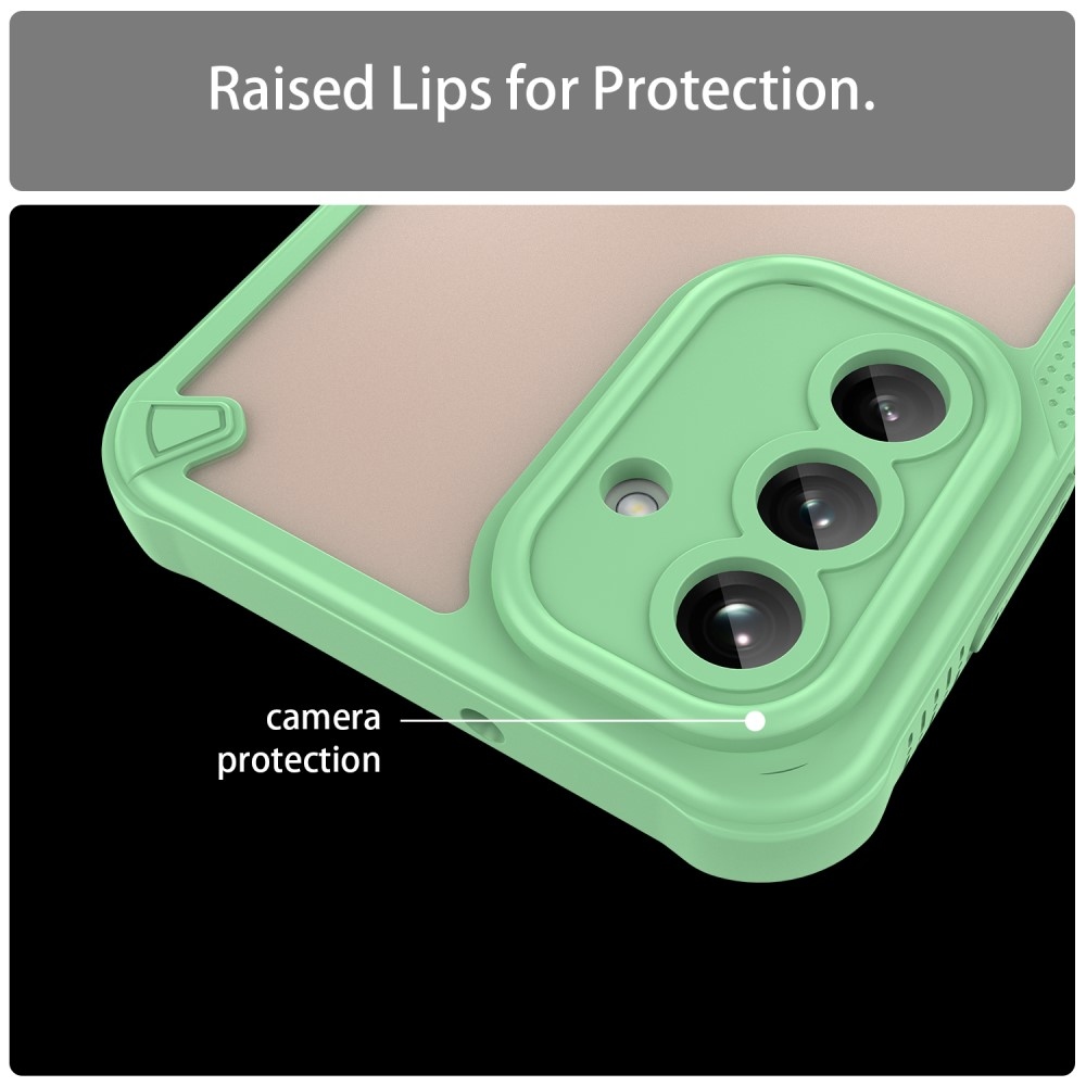 Fagyasztott tartós borítás Samsung Galaxy A26 5G készülékhez - zöld