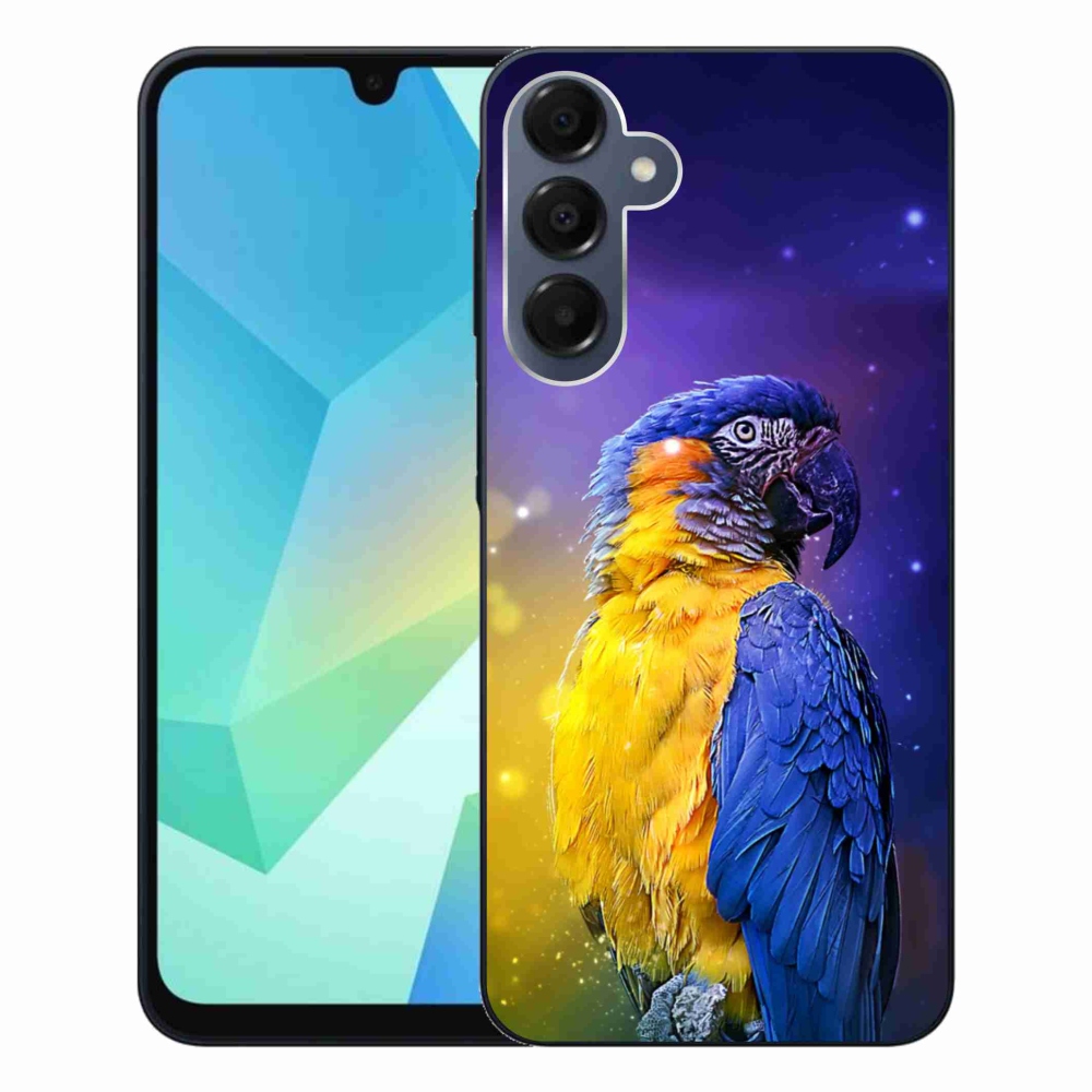 Gél tok mmCase a Samsung Galaxy A16 4G/5G készülékhez - papagáj ara 1