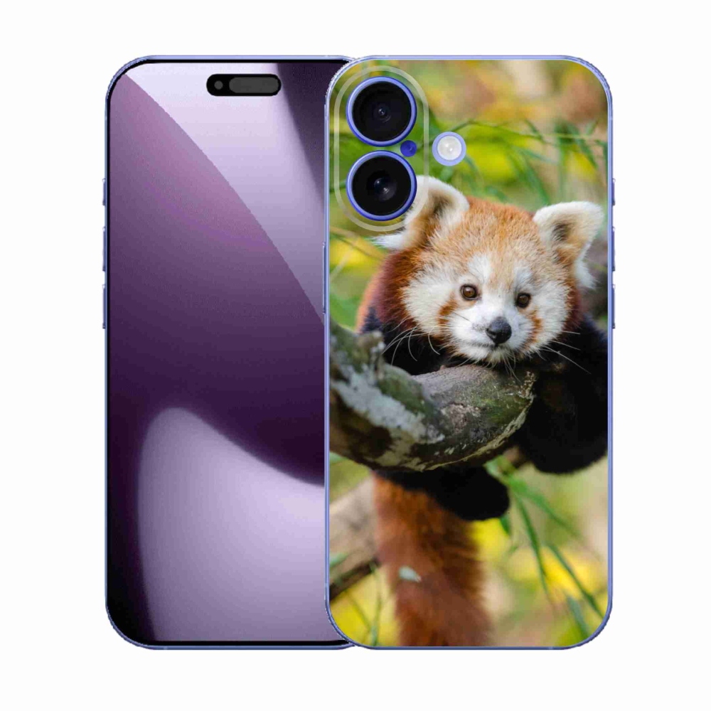 Zselés borítás mmCase iPhone 17 készülékhez - pandavörös