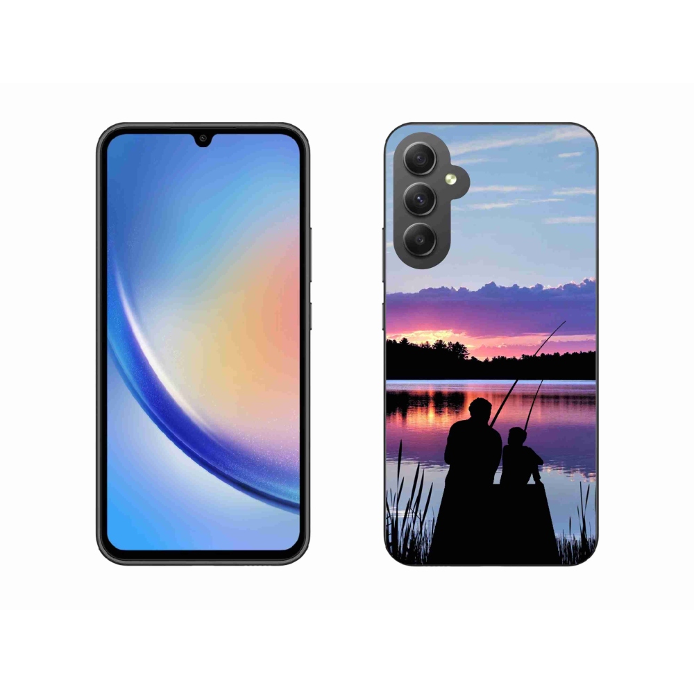 Gél védőburkolat mmCase Samsung Galaxy A34 5G - halászat 2