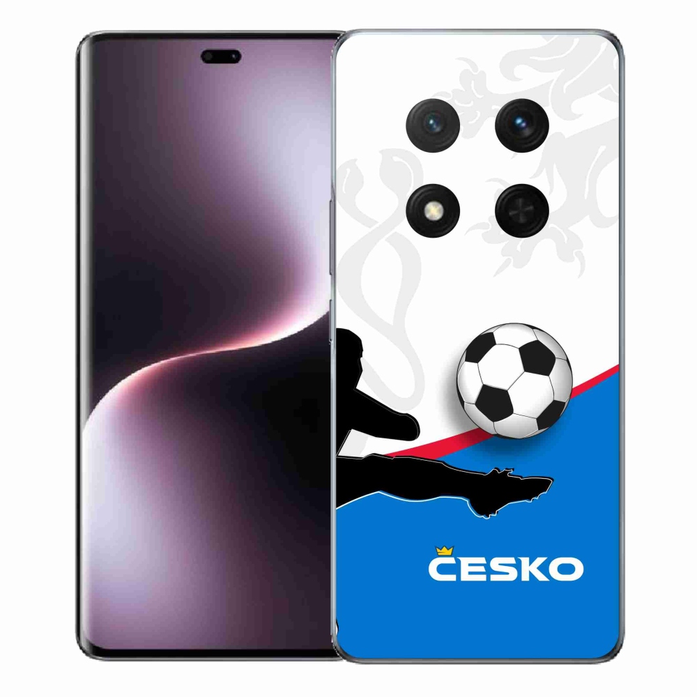 Gél borítás mmCase a Honor Magic 7 Lite 5G készülékhez - futball Csehország 3