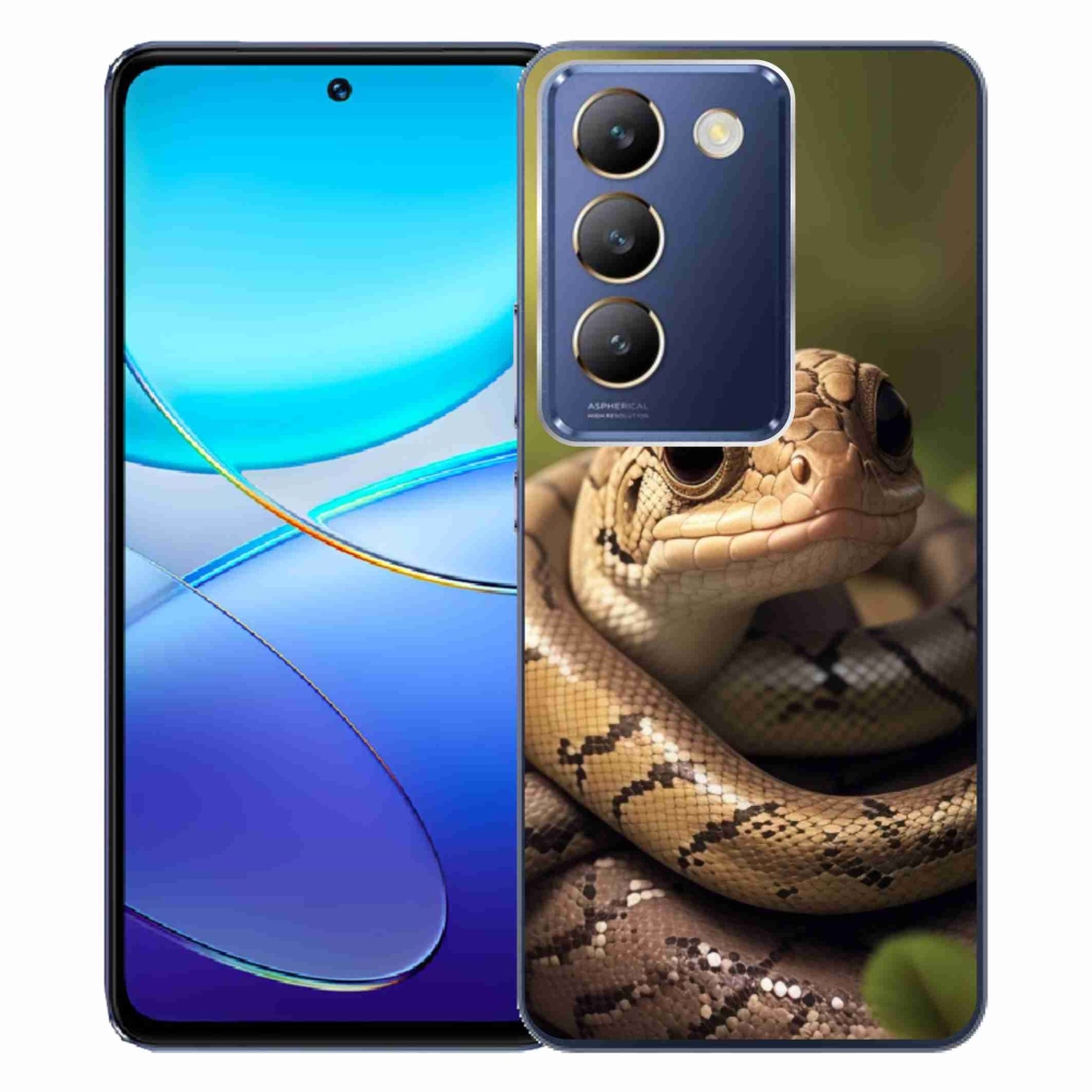 Gél borítás mmCase a Vivo V40 SE 4G/5G készülékhez - kígyó 1