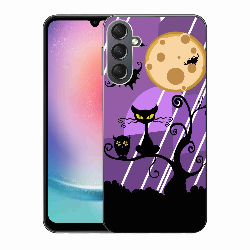 Gél borítás mmCase Samsung Galaxy A24 készülékhez - halloween