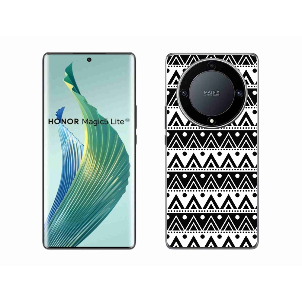 Zselés borítás mmCase a Honor Magic 5 Lite 5G számára - absztrakt motívum 29
