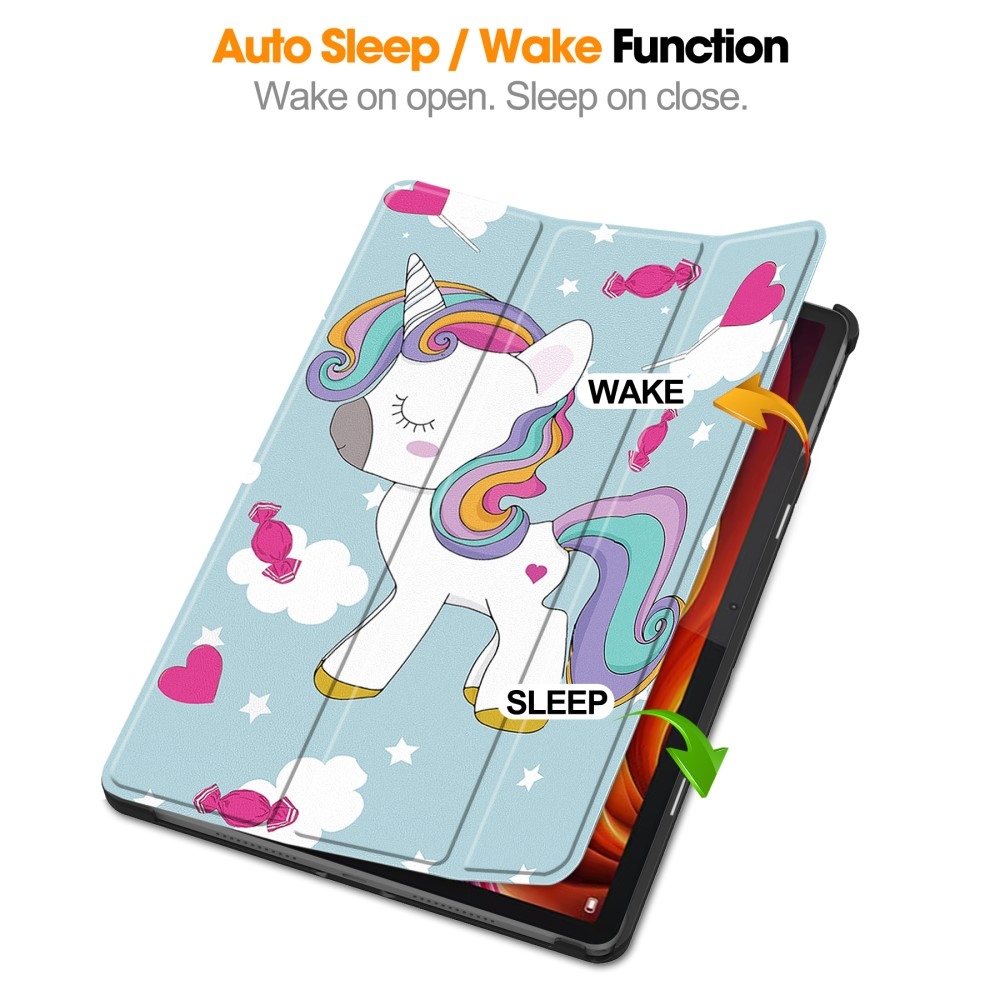 Patte intelligens záró tok Lenovo Tab K11 Plus-hoz - egyszarvú