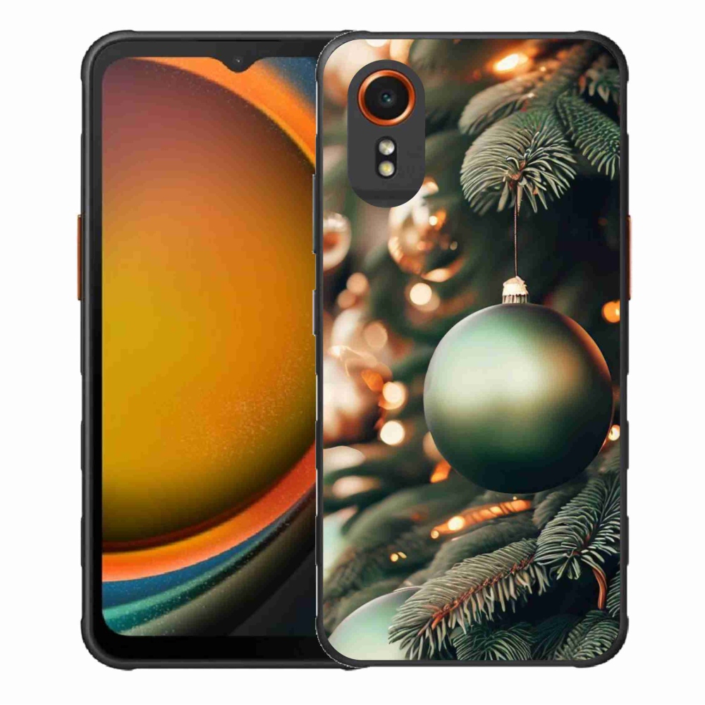 Gél borítás mmCase Samsung Galaxy Xcover 7 - Karácsonyi dekorációk 1