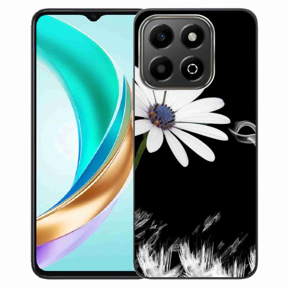 Zselés borítás mmCase a Honor X6b készülékhez - fehér virág