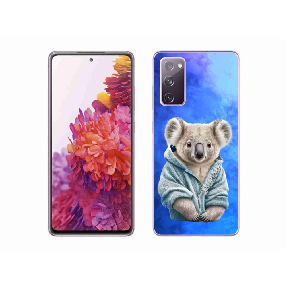 Zselés borítás mmCase Samsung Galaxy S20 FE készülékhez - koala pulóverben