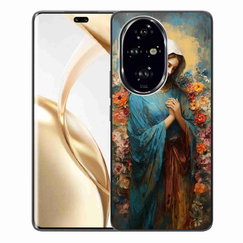 Zselés borítás mmCase a Honor 200 Pro 5G számára - szent nő