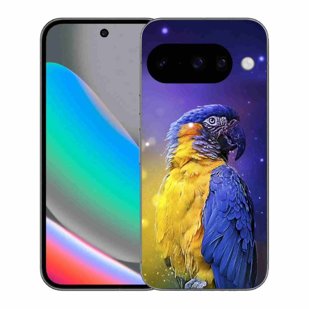 Gél borítás mmCase a Google Pixel 10 készülékhez - papagáj ara 1