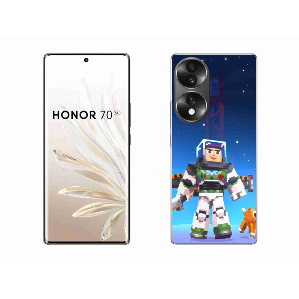 Zselés borítás mmCase a Honor 70-hez - minecraft 2