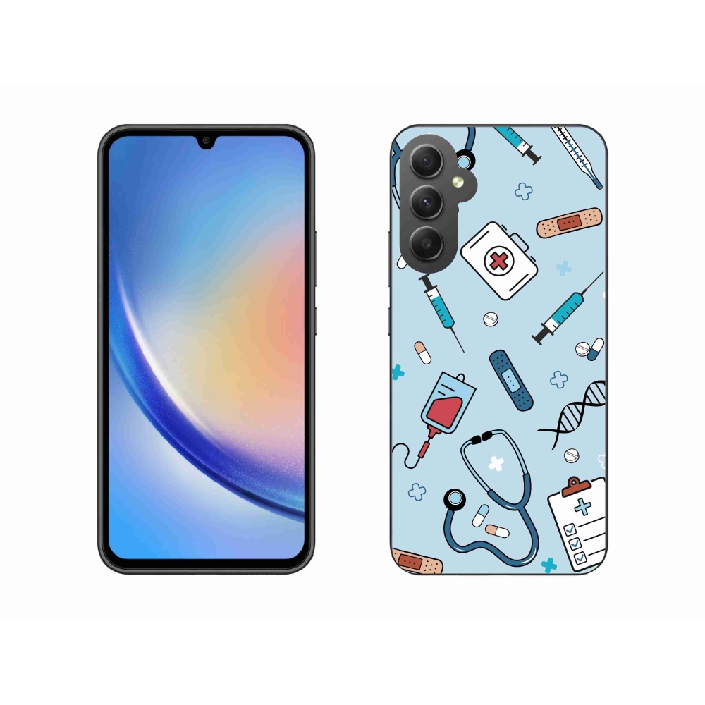 Gél védőburkolat mmCase Samsung Galaxy A34 5G - egészség 1