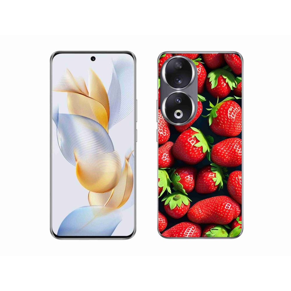 Zselés borítás mmCase a Honor 90-hez - szamóca