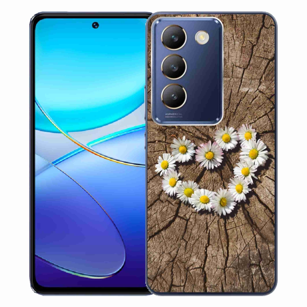 Gél borítás mmCase a Vivo V40 SE 4G/5G készülékhez - Százszorszép szív