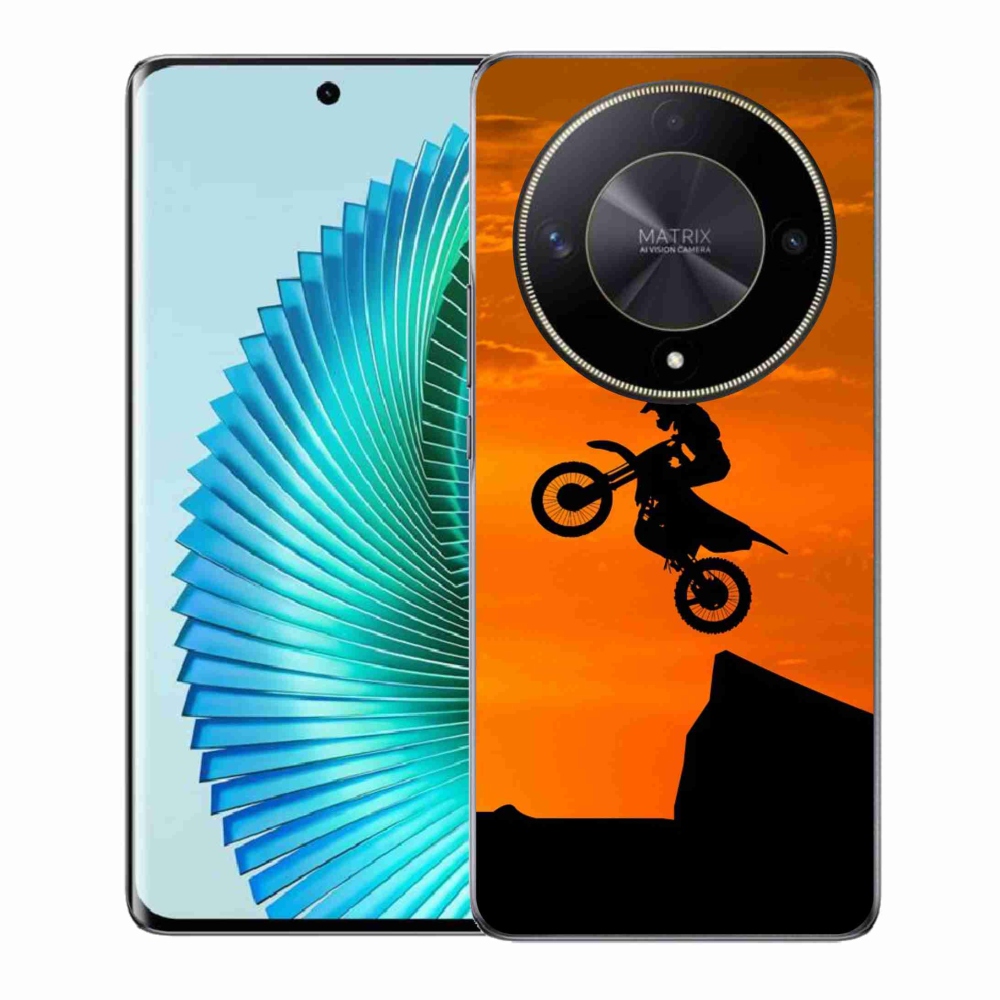 Gél borítás mmCase a Honor Magic 6 Lite 5G számára - motocross
