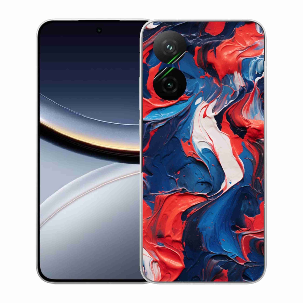 Gél borítás mmCase a Xiaomi Poco F7 5G számára - absztrakt motívum 7