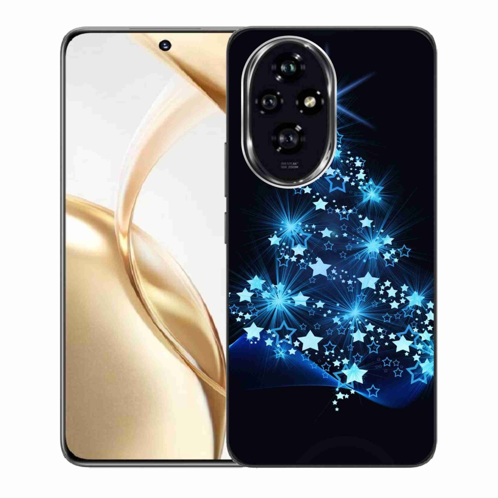 Zselés borítás mmCase a Honor 200 5G számára - Karácsonyfa