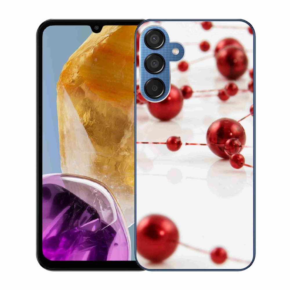 Gél borítás mmCase Samsung Galaxy M15 5G - Karácsonyi lánc