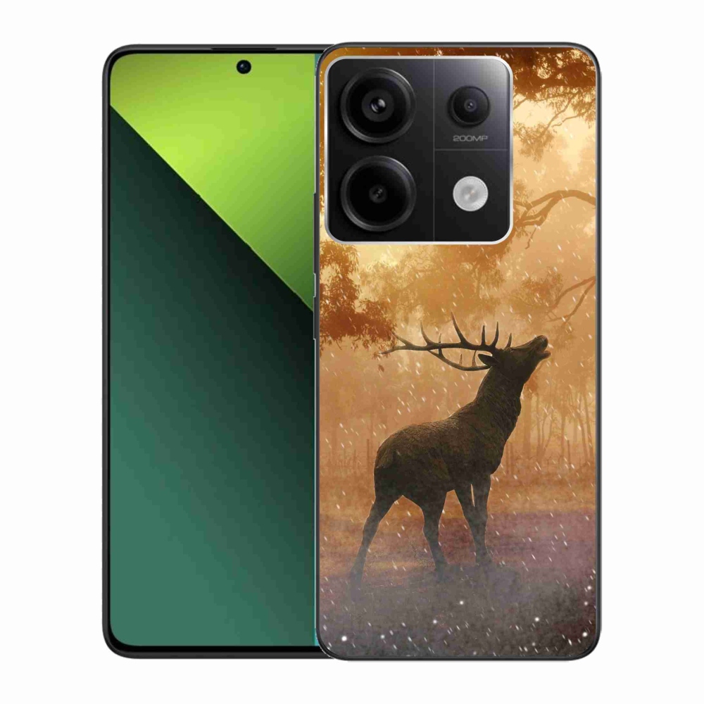Zselés borítás mmCase a Xiaomi Redmi Note 13 Pro 5G/Poco X6 5G számára - szarvas a vadonban