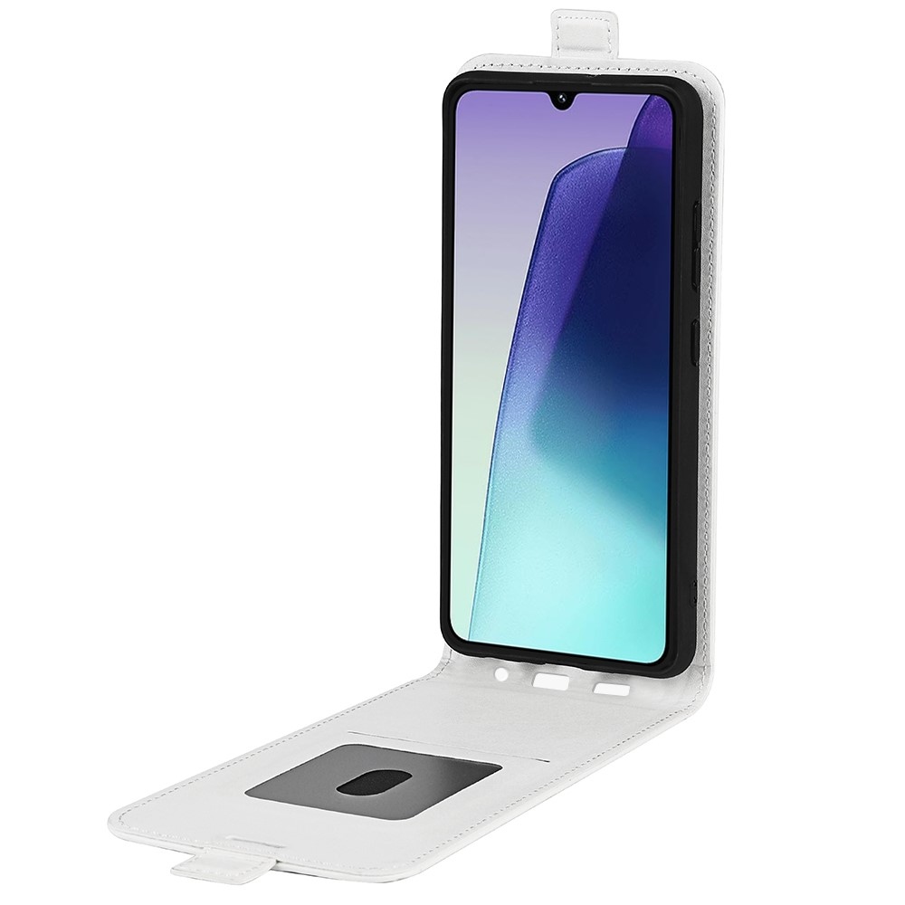 Függőleges könyvtáska Xiaomi Redmi 14C/Poco C75-hez - fehér