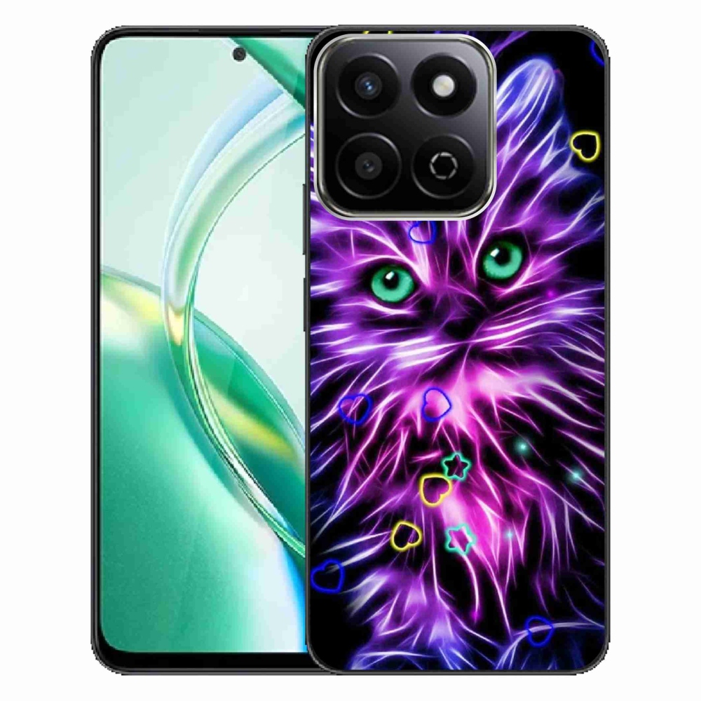 Zselés borítás mmCase a Honor 200 Smart 5G készülékhez - absztrakt macska