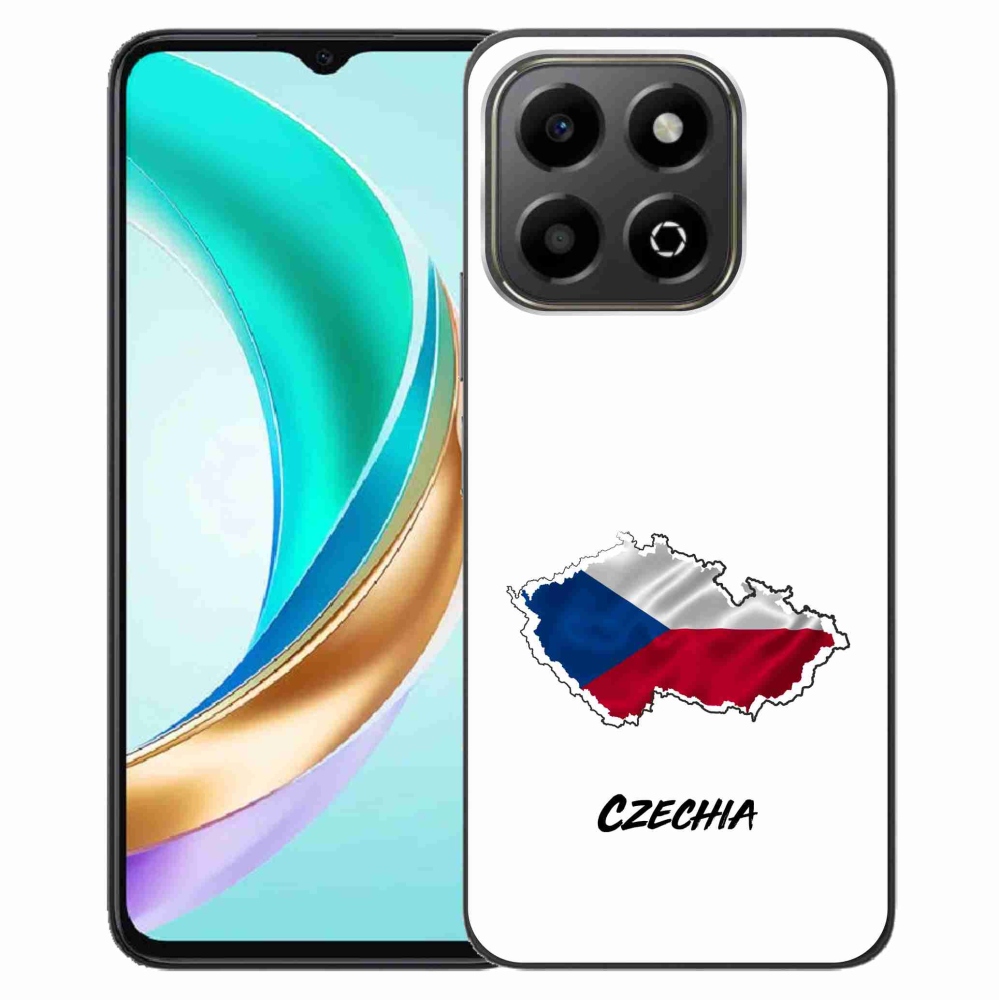 Gél borító mmCase a Honor X6b készülékhez - Csehország fehér háttér