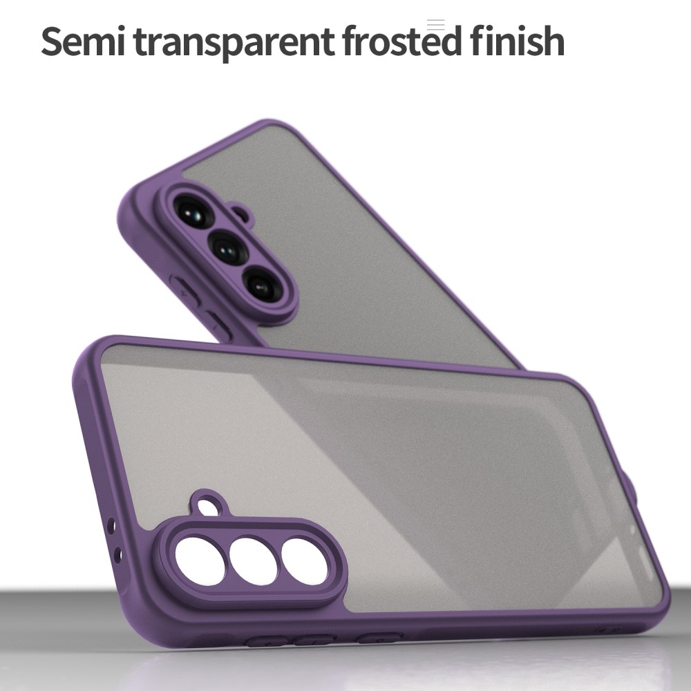 Zselés tok kemény hátlappal Samsung Galaxy A56 5G - lila