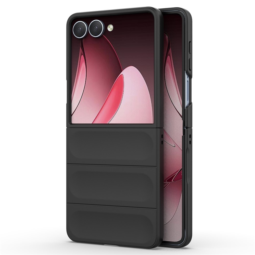 Rugg tartós zselés tok Samsung Galaxy Z Flip7 5G készülékhez - fekete