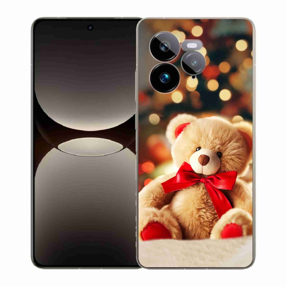 Gél borítás mmCase a Realme GT 7 Pro 5G számára - mackómackó