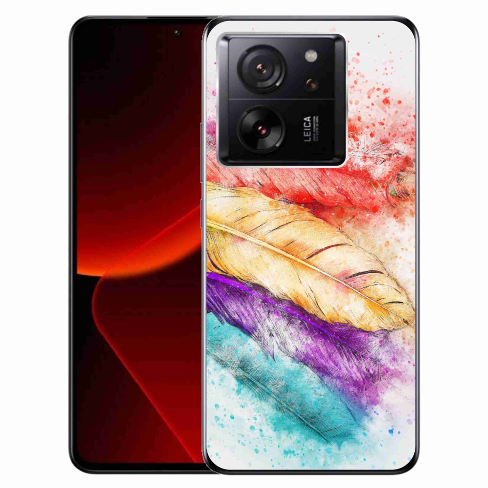 Gél borítás mmCase a Xiaomi 13T/13T Pro készülékhez - színes toll